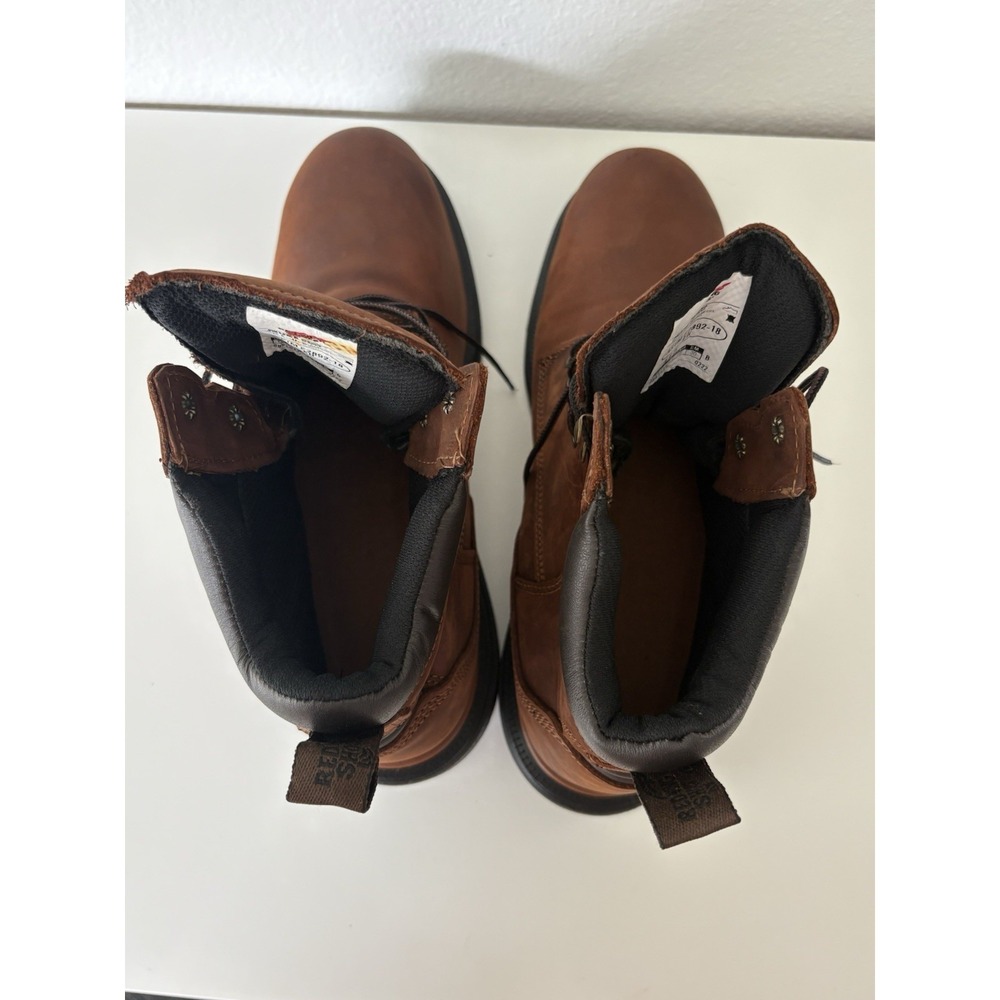 RED WING Oil Resistant Steel Toe Waterproof Leather Boots Oil Resistant USA - Picture 13 of 13